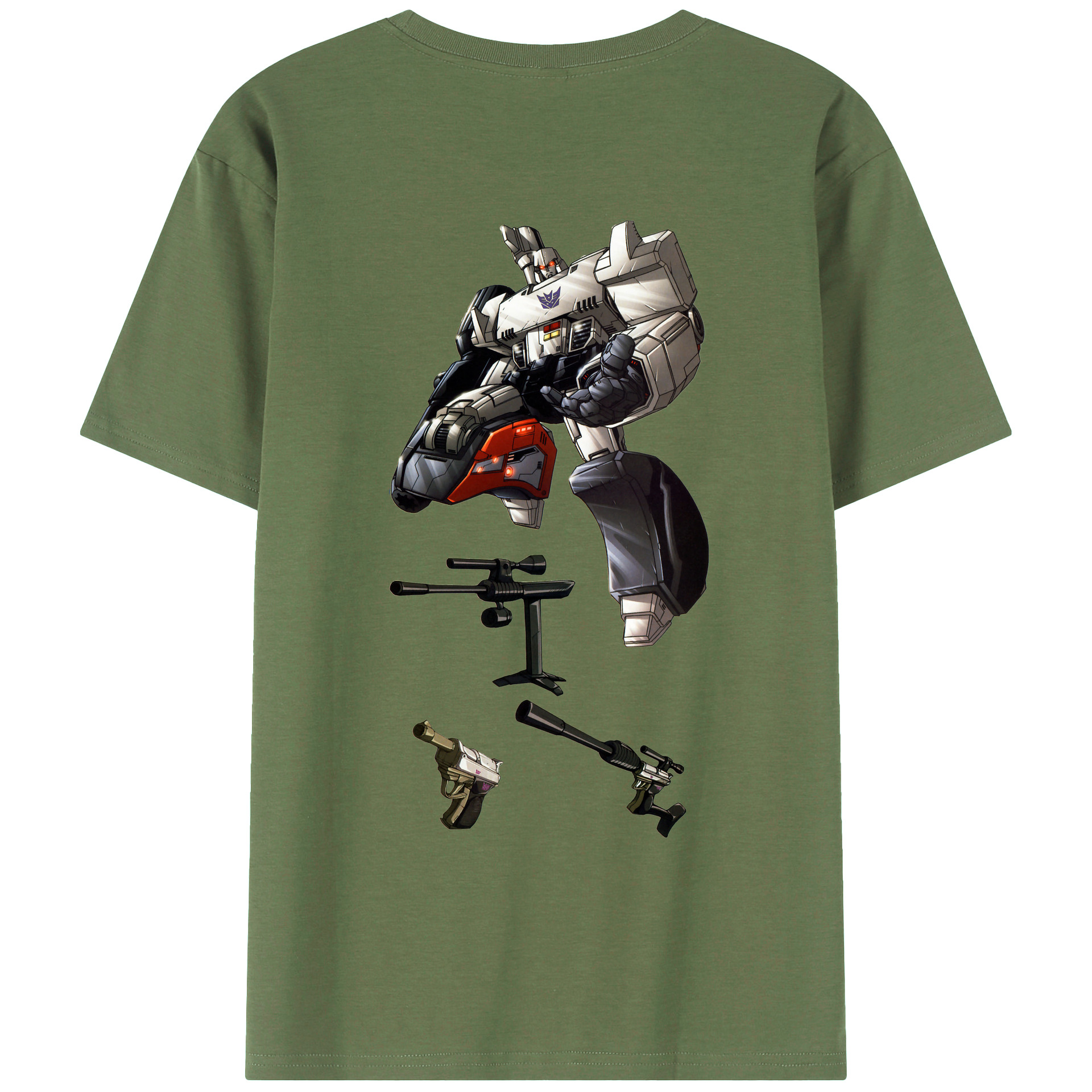 （画像用）  綿100％ メンズ半袖Tシャツ（バックプリント） 通気性